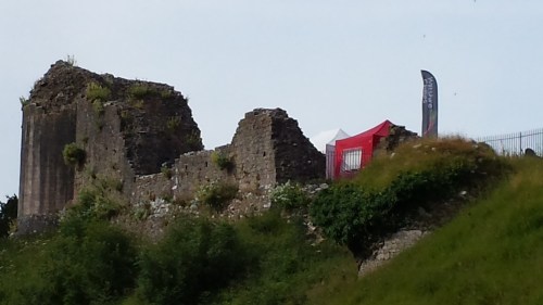 King Gazebo amongst the ruins